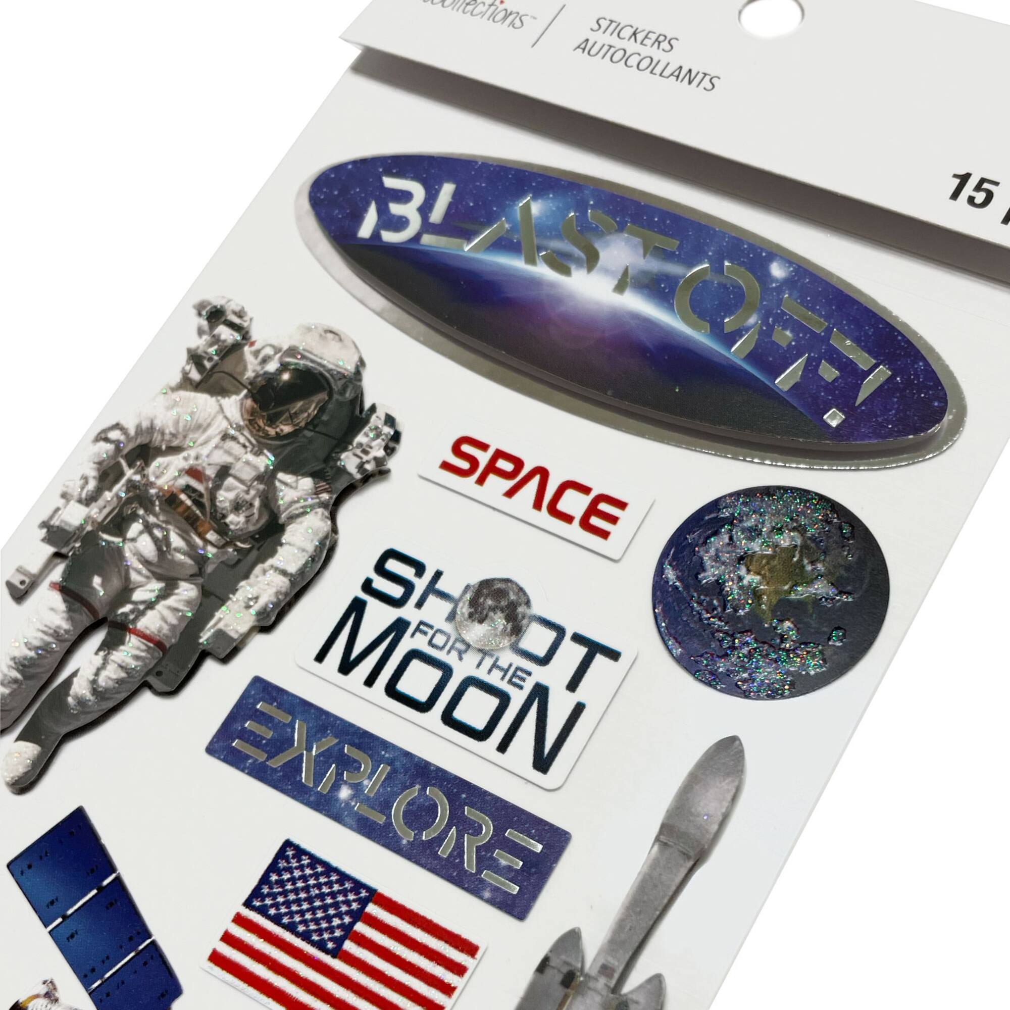 Astronaut Dimensional Stickers by Recollections™